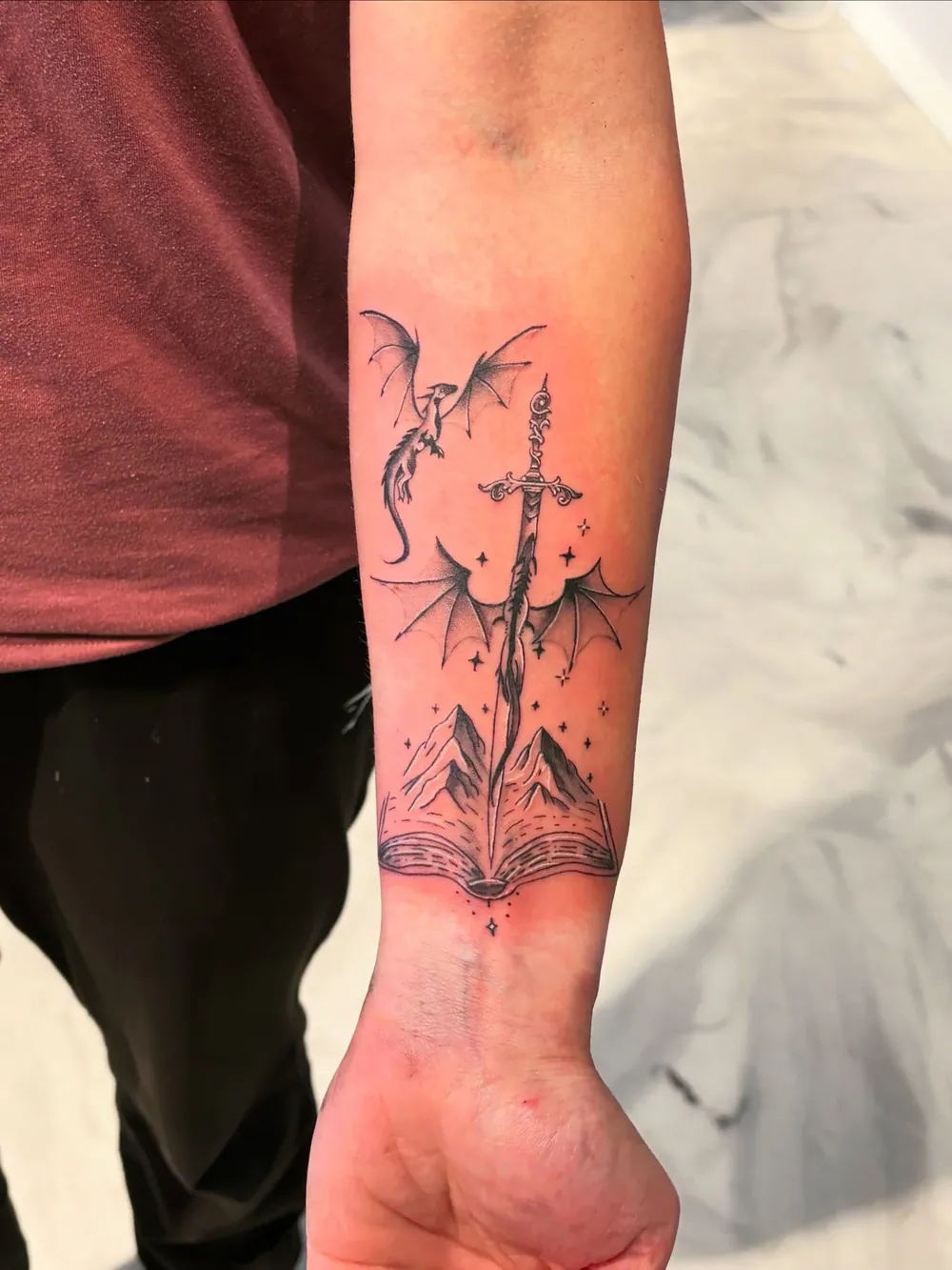 Tatovering af Amanda