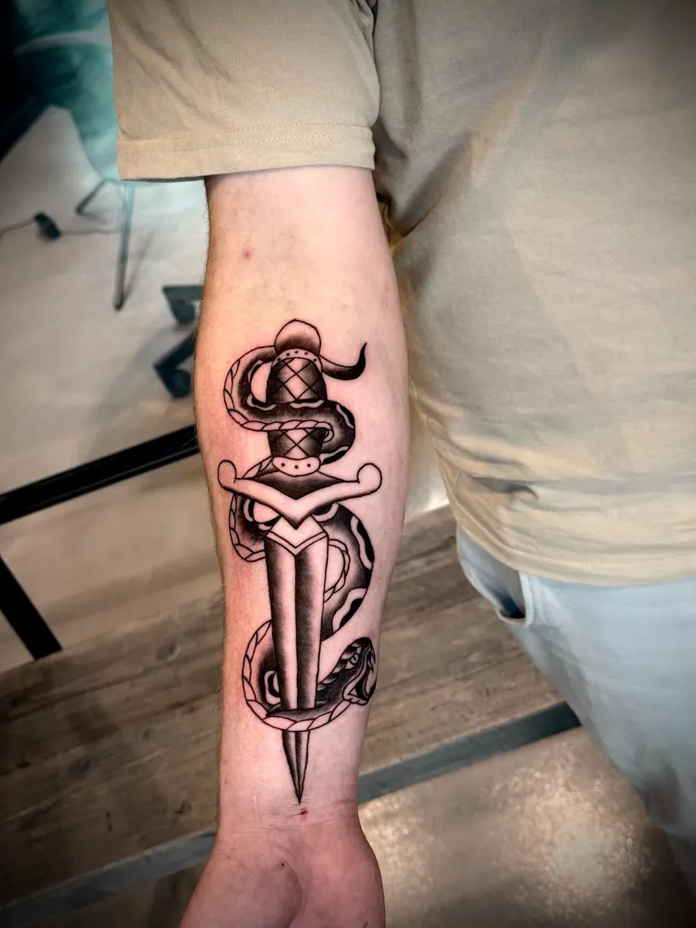 Tatovering af Andreas
